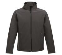 (S, Seal Grey/Black) Regatta Standout Mens Ablaze Printable Soft Shell Jacket