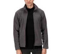 (S, Seal Grey) Regatta Professional Mens Micro Zip Warm Outdoor Full Zip Fleece Jacket