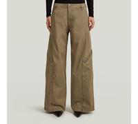 S Seam Pants - Brown - Women 30