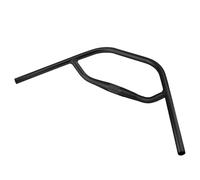 S SENQI Bicycle Handlebar H Flat Bar Aluminum Alloy 22.2 * 31.8 * 200 * 690mm MTB Gravel Touring Bike (Black)