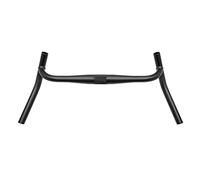 S SENQI PRO Gravel Bike Handlebar Aluminum Alloy Drop Bar with External Swing Angle, Ergonomic Design for MTB/Touring/Road Bikes,22.2x31.8mm Clamp,(430x560mm/470x610mm/510x640mm),Black