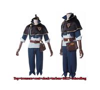 (S) Series Black Clover Asta Cos Costumes Cape Full Cosplay Costumes Party Halloween