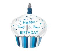 S/Shape:1st Bday Cupcake Boy, 73cm x 91cm