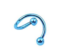 S-Shape Stainless Steel Nose Lip Eyebrow Stud Body Piercing Jewelry Durable processing