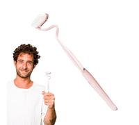 S Shape Toothbrush, S Shape Vertical Toothbrush | Manual Toothbrushes - Scientific Vertical Brush for Adults, Tongue Coating Brush Soft Bristles, Compl Care