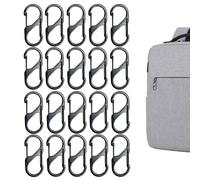 S Shape with Double Spring,Quick Lock Hook | S Hooks - for Family Friends Women Camping Hiking Mountaineering Outdoor Sports and Outdoor Sports