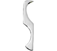 S-Shaped Hook Board, 316 Stainless Steel Gua Sha Tool, 0.24 in Thick IASTM Tool, Mirror Polished Soft Rehabilitation Scraping Tool, Muscle Scraping Massage Fascial Release, Includes Storage Bag