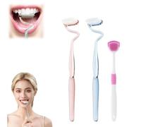 S Shaped Toothbrush, Multi-Functional S-Shaped Toothbrush, Scientific Vertical Brush Comprehensive Care for Teeth and Gums, Ultra-Clean Adult Soft toothbrushes (A+B)