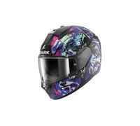 (S) Shark Ridill 2 Full Face Helmet Raging Beast Black / Violet / Green