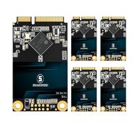 S SHARKSPEED mSATA SSD 64 GB 5 Pack Mini SATA 3 (6 Gb/s) TLC 3D NAND SSD Hard Drive Internal Solid State Drive for Laptops, Desktop PC