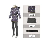 (S) Shrek The Musical 3 Charming Character Performance Costume Set Cosplay Clothes