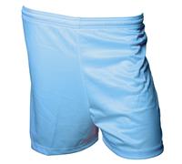 (S, Sky Blue) Precision Childrens/Kids Micro-Stripe Football Shorts