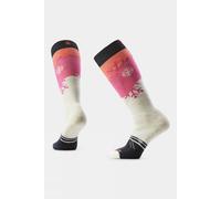 S Smartwool Womens Ski Full Cushion Snowpocalypse OTC Ski Socks Ecru Size