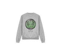 (S, Sport Heather) Marvel Unisex Adult Secret Invasion Badge Sweatshirt