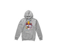 (S, Sport Heather) Power Rangers Mens Retro Rangers Hoodie