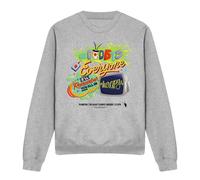 (S, Sport Heather) SpongeBob SquarePants Unisex Adult Therapy Plankton Sweatshirt
