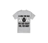 (S, Sport Heather) Star Wars Mens GalEggsy Far, Far Away T-Shirt