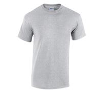 (S, Sports Grey) Gildan Mens Heavyweight T-Shirt