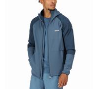 (S, Stellar Blue) Regatta Mens Moaris Softshell Outdoor Walking Hiking Extol Stretch Hooded Jacket