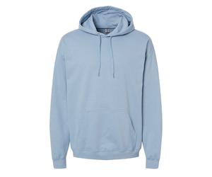 (S, Stone Blue) Gildan Unisex Adult Softstyle Fleece Midweight Hoodie