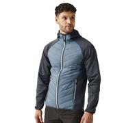 (S, Stormy Wather Ash) Regatta Mens Andreson VIII Hybrid Lightweight Softshell Jacket Coat