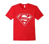 (S) Super Auntie T-Shirt - Aunt Gifts - Funny Nice-Father's Day