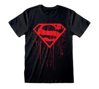Official DC Comics Superman Dripping Logo T-Shirt Urban Graffiti Style Fan Tee