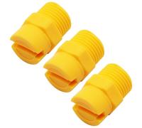 S SYDIEN 10Pcs Plastic 1/2 BSPT Flat Fan Spray Tip 65 Degrees Nozzles, Water spray flow rate of 5 liters per minute