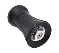 S SYDIEN 3/4" Fire Hose Nozzle, Heavy Duty Fireman Hose Nozzle, Adjustable High Pressure Sprayer Nozzles for Car Washing Patio Cleaning Watering Lawn, Universal Fit Garden Hoses Nozzle Black