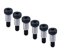 S SYDIEN 6Pcs Alloy Steel Hexagon Socket Head Shoulder Screw Bolt 1/2" Shoulder Dia 3/4" Shoulder Length 3/8"-16 UNC Thread