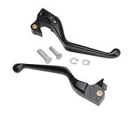 S SYUU Black Brake and Clutch Levers Compatible with Harley Sportster XL 2004-2013 Sportster 883 1200 XL883 XL1200 Compatible withty Eight Seventy Two
