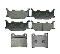 S SYUU Front Rear Brake Pads Compatible with Yamaha XVS1100 XVS 1100 Vstar 1100 Custom Midnight 2007-2008, XVS1100 V-star Classic Silverado 1999-2009, Dragstar 1100 Virago 1100 XV1100, FA199F FA088R