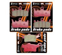 S SYUU Front Rear Ceramic Brake Pads Brakes Compatible with CAN AM Spyder RS RS-S RT RT-S ST F3 F3-S F3-T 2013 2014 2015 2016 2017 2018 2019 2020 2021 2022 2023 2024, Replacement Kits, FA630F FA631R