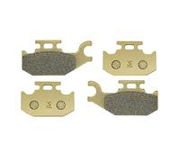 S SYUU Motorcycle ATV Replacement Front Brake Pads Compatible with Suzuki LT-A 500 X 2009-2023 / LT-A 700 King Quad 2005-2007 / LT-A 750 King Quad 2008-2016, FA413F FA414F