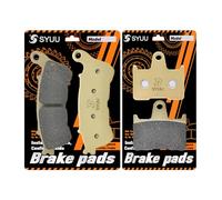 S SYUU Motorcycle Brake Pads Front Rear Compatible with Harley Davidson XL 1200 V Seventy Two, XL 1200 X Forty Eight, XL 1200 T Superlow, XL 1200 C Sportster Custom 2014-2022 2023 2024 FA640F FA254R
