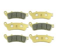 S SYUU Motorcycle Brake Pads Front Rear Compatible with Honda 1800 GL1800 GL1800A GL1800B ABS Goldwing 2001-2015 VFR 800 A Fi ST 1300 CBR 1100 VTX 1800 FA261FR