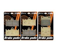 S SYUU Motorcycle Brake Pads Front Rear Compatible with Suzuki GSXR 600 1997-2003 GSXR 750 2000-2003 FA158F FA063R