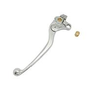 S SYUU Motorcycle Clutch Lever Left Hand Compatible with Suzuki GSF 1250 Bandit GSF 1200 GSX 650 F GSX 1400 SV 1000 DL 1000 Vstrom GSX 1300 R Hayabusa Polished Silver