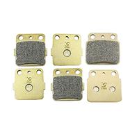 S SYUU Motorcycle Front and Rear Brake Pads Compatible with Suzuki LTZ 400 LT-Z 400 K3 K4 K5 K6 K7 K8 K9 L0 L1 2003 2004 2005 2006 2007 2008 2009 2010 2011 2012, VX 400 KFX 400, FA084F FA084F FA137R