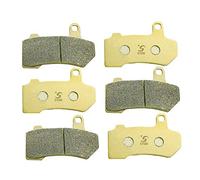 S SYUU Motorcycle Front Rear Brake Pads Brakes Compatible with Harley Davidson Touring FLTRUSE CVO Road Glide Ultra 2011-2016 FLTKSE CVO Electra Glide Ultra Limited 2014-2018 FA409FR