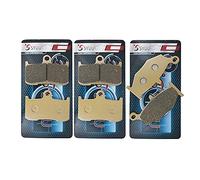 S SYUU Motorcycle Front Rear Brake Pads Brakes Compatible with Suzuki GSX 1300 BKK B-King ABS 2008 2009 2010 2011 2012 FA347F FA419R