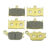 S SYUU Motorcycle Front Rear Brake Pads Compatible with Kawasaki KLZ1000 KLZ 1000 Versys 1000 2012 2013 2014 2015 2016 2017 2018 FA158F FA174R