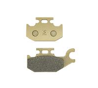 S SYUU Motorcycle Rear Brake Pads Compatible with Yamaha Kodiak YFM 400 (00-02) (05-06) 450 2003 2004 2005 2006 FA307R