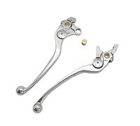 S SYUU Motorcycle Replacement Brake Clutch Hand Lever Sets Pairs Compatible with/for Suzuki GSF 1250 Bandit 2007-2014 GSF 1200 2001-2006 GSX 650 F 2008-2012 GSX 1400 2001-2007 Polished Silver