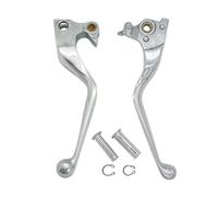 S SYUU Polished Brake and Clutch Levers Compatible with Harley Davidson XL Sportster 883 1200 XL883 XL1200 Compatible withty Eight Seventy Two 2014-2020