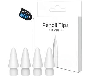 S&T Design iPad Pen Tip for Apple Pencil 2nd Generation and Apple Pencil 1st Generation (4Pack, High Sensitive) POM Replacement Tips for Apple iPad Pencil Nib Tips