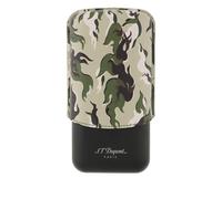 S.T. Dupont camouflage-pattern cigar case - Black One Size