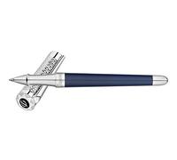 S.T. Dupont D-462017 Fire Head "Liberte Lacquer and Palladium" Rollerball Pen - Pearly Blue