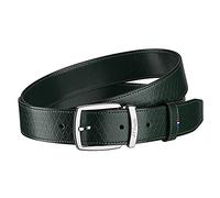 S.T. Dupont D-8210800 35 mm Line D Firehead Pattern Belt - Intense Green