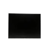 S.T. Dupont debossed-logo leather desk pad - Black One Size